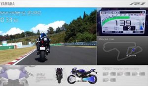 Les premiers tours de roues de la nouvelle Yamaha R1 en vidéo