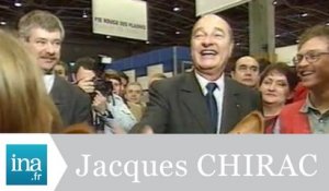 Jacques Chirac au Salon de l'Agriculture 1999 - Archive INA