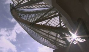 Visite du "vaisseau" imaginé par Frank Gehry pour la fondation Vuitton