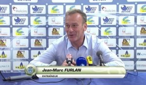 USCL - Troyes : Conférence de presse de Jean-Marc Furlan (J11 S14/15)