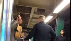 Musicien du métro de NY arrêté injustement par un flic de la NYPD