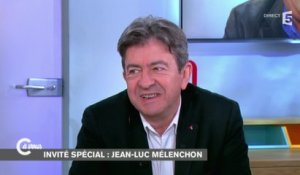 Jean-Luc Mélenchon, invité spécial - C à vous - 23/10/2014