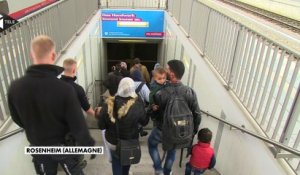 La police allemande intercepte des réfugiés syriens