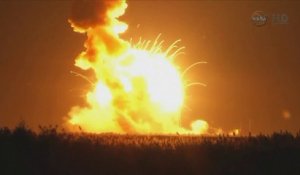 La fusée Antares explose au décollage