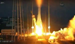 Décollage raté de la fusée Antares