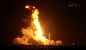 Explosion du lanceur Antares