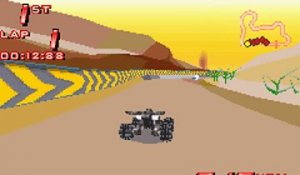 Drome Racers online multiplayer - gba