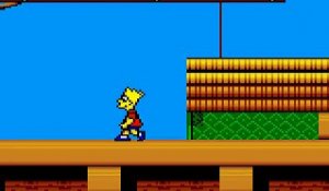 The Simpsons : Bart vs. The World online multiplayer - game-gear