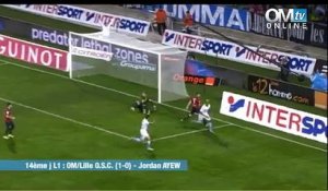 OM 1-0 Lille : Le but de Jordan Ayew