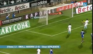 OM 3-0 AJA : Le but d'Azpilicueta