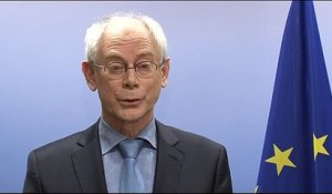 Herman Van Rompuy "horrifié!"