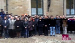 Bruxelles: minute de silence à l'Hôtel de ville