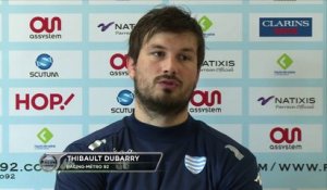 10e j. - Dubarry : "Oyonnax n'a rien à perdre"