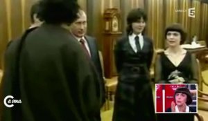 Mireille Mathieu explique sa rencontre avec Kadhafi et Poutine - C à vous - 30/10/2014