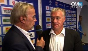 OL 2-0 OM : la réaction de Didier Deschamps