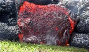 À Hawaï, les menaçantes coulées de lave du volcan Kilauea