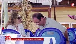 François Hollande : les mots du président