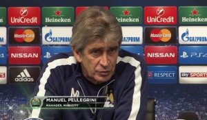 Groupe E - Pellegrini : "Man City peut gagner la Ligue des Champions"