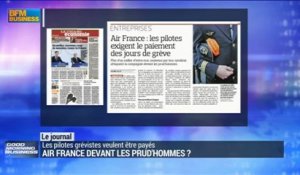 Air France : Les pilotes veulent le paiement des jours de grève