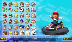 Mario Kart 8 - Présentation des amiibo (VF)