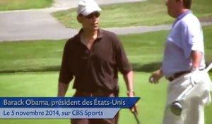 Obama répond à Jordan sur ses qualités de golfeur