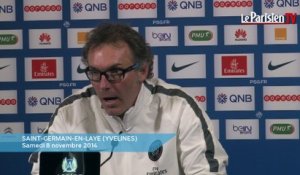 PSG - OM : Laurent Blanc : "Beaucoup de passion dans ce match"
