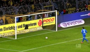 11e j. - Le spectaculaire CSC de Kramer qui offre la victoire à Dortmund