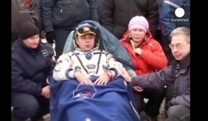 Trois spationautes reviennent sur terre après 5 mois dans l'ISS