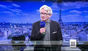 Jean-claude Mailly: "L'usine Renault à Oran ne détruit pas d'emplois en France "