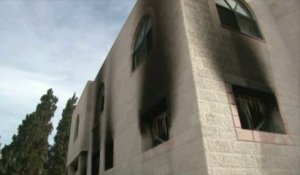 Une mosquée incendiée en Cisjordanie