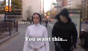La princesse Leia harcelée à New York (10h)