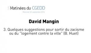 Matinée du CGEDD : "Fabriquer un tissu urbain contemporain" avec D. Mangin (3) et C. de Portzamparc, urbanistes architectes