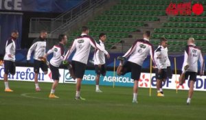 France - Albanie à Rennes : l'entraînement des Bleus au stade