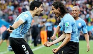 Suarez et Cavani régalent, mais l'Uruguay trébuche !