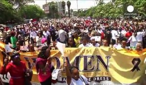 Kenya: manifestation pour dénoncer l'agression d'une femme en mini-jupe