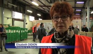 Reportage : Portes ouvertes à la banque alimentaire de Moselle