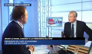 Bruno Le Maire, invité de Guillaume Durand