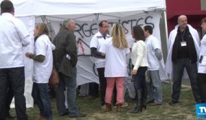 La grève des médecins urgentistes se poursuit à l'Hôpital de Carcassonne :