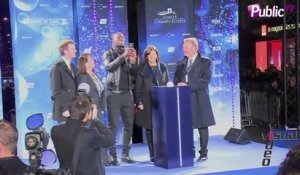 Exclu Vidéo : Des étoiles pleins les yeux, Omar Sy illumine les Champs-Elysées !