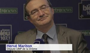 "Je ne souhaite ni un marriage homosexuel, ni la filiation dans un couple homosexuel" - Hervé Mariton invité politique de France Bleu 107.1