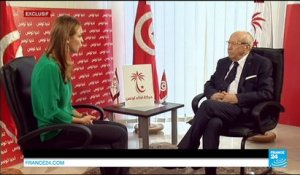 Béji Caïd Essebsi sur FRANCE24 : "Si Marzouki a eu ce résultat, c'est principalement grâce au soutien d'Ennahda" - TUNISIE