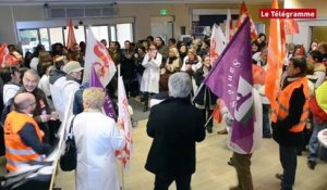 Vannes. Hôpital Charcot : les manifestants investissent l'ARS