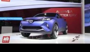 Toyota C-HR Concept - En direct du Mondial de l'Auto avec auto-moto.com