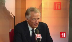 D.De Villepin : «Je suis pour la reconnaissance de l’Etat Palestinien»