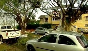 Australie: une tempête de grêle fait de gros dégâts à Brisbane