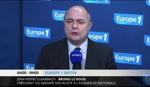 Bruno Le Roux : "Mr Gattaz pense à son profit"