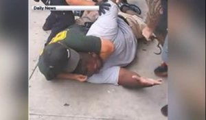 Un homme noir tué par la police à NY, étranglé par les officiers de la NYPD en pleine rue