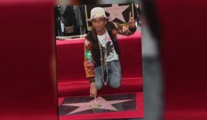 Pharrelll Williams reçoit son étoile sur l'Hollywood Walk Of Fame