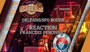 Réaction de François Peronnet - J11 - Orléans reçoit le SPO Rouen