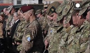 Afghanistan : cérémonie marquant la fin de la mission de combat